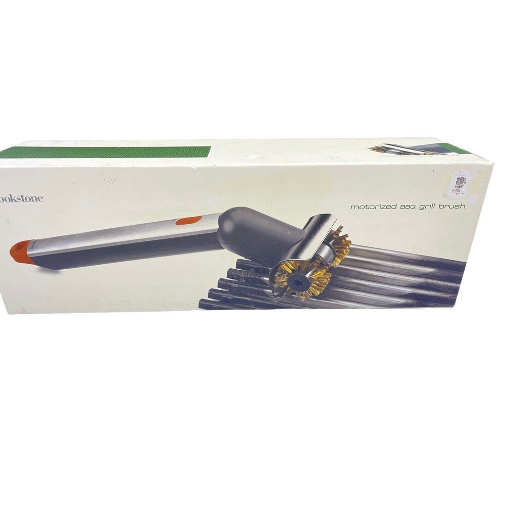 Brookstone Motorized BBQ Grill Brush Grill Cleaner, Never Used